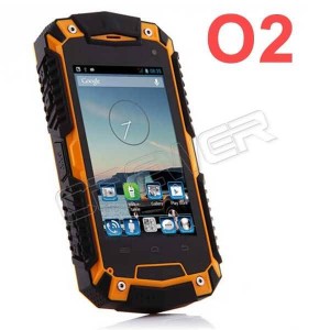 Buy New Original O2 MTK6589 Quad core IP67 Rugged Waterproof 3G Android phone Shockproof Dustproof phone GPS 4000mAh Runbo A8 online